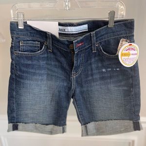 New with tags NAEM Denim shorts size 27